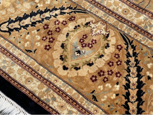 Room Size Hand Knotted Wool Carpet, 15'-7