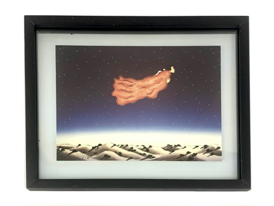 RC Gorman Signed Framed Poster 