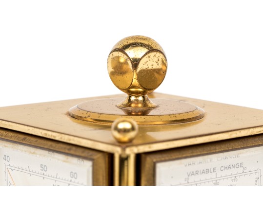 Swiss Brass Barometer 