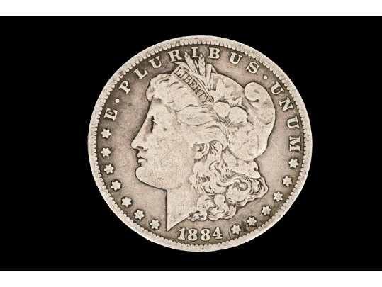 Morgan Silver Dollar, 1884