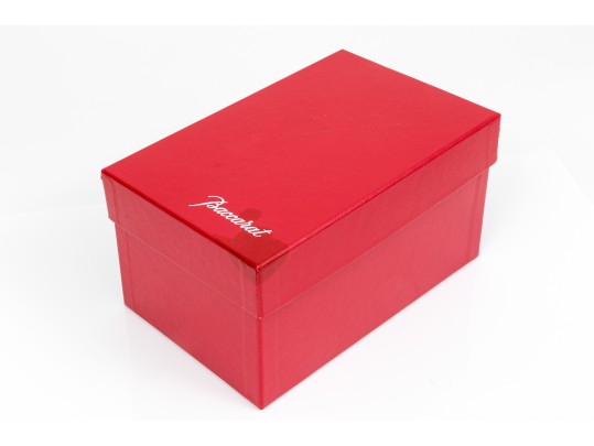 Baccarat R.Rigot Striking Kneeling Nude Figure, Boxed