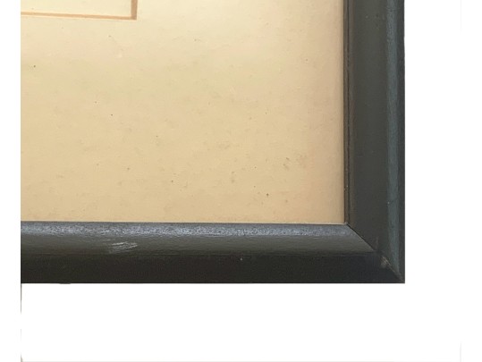 Two Compatible Asian Floral Wood Blocks
