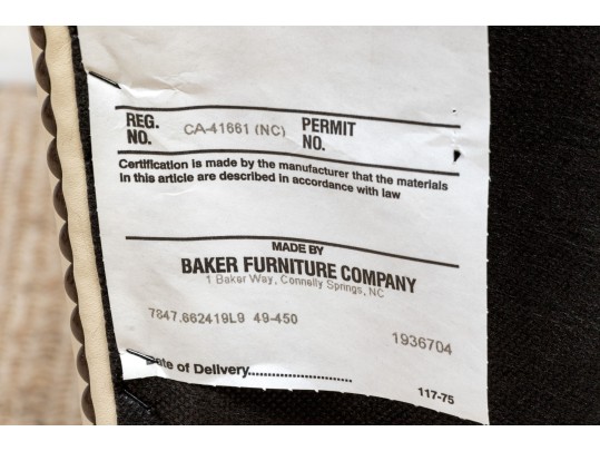 Barbara Barry For Baker Furniture Upholstered Armchair