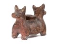 Pre Columbian Style Pottery Double Form Vase