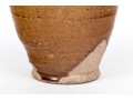 Antique Chinese Straw Glazed Pottery Vase, Tang Dynasty Or Later