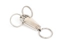 Tiffany & Co. Sterling Silver Key Ring, With Two Steel Valet Key Rings