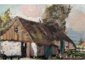 Signed Painting Of A Farmhouse