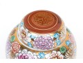 Vintage Chinese Famille Rose 'millefleur' Decorated Ginger Jar