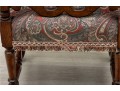 19th Century Belgian Baroque Walnut Armchair
