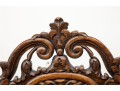 19th Century Belgian Baroque Walnut Armchair