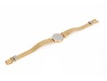 Seiko Lasalle Small Gold Tone Quartz Wristwatch, Blue Dial, Bracelet