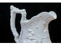 Fantastic, Antique Group Of 2 Antique, Salt Glazed Parion Ware Water Pitchers