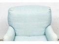 Distinguished Upholstered Rolled Back Club Chair 