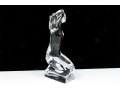 Baccarat R.Rigot Striking Kneeling Nude Figure, Boxed