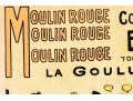 Small Scale Framed Toulouse Lautrec Lithograph Poster, Moulin Rouge Concert Bal, La Goulue