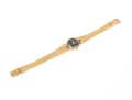 Seiko Lasalle Small Gold Tone Quartz Wristwatch, Blue Dial, Bracelet