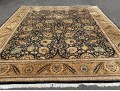 Room Size Hand Knotted Wool Carpet, 15'-7