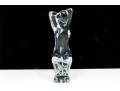 Baccarat R.Rigot Striking Kneeling Nude Figure, Boxed