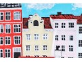 Oil On Canvas, Along The Town Quay