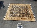Room Size Hand Knotted Wool Carpet, 15'-7