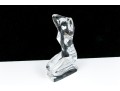 Baccarat R.Rigot Striking Kneeling Nude Figure, Boxed