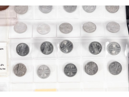 Assorted German Coin & Tokens (Mixed Material)