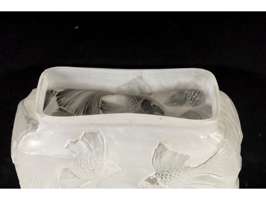 Vintage Phoenix Glass Fish Planter/Vase