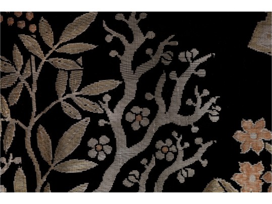Chinese Embroidered Silk Panel/Tapestry