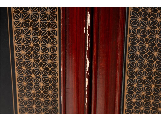 Pair Of Vintage Asian Quing Dynasty-Style Soapstone Royalty Wall Plaques