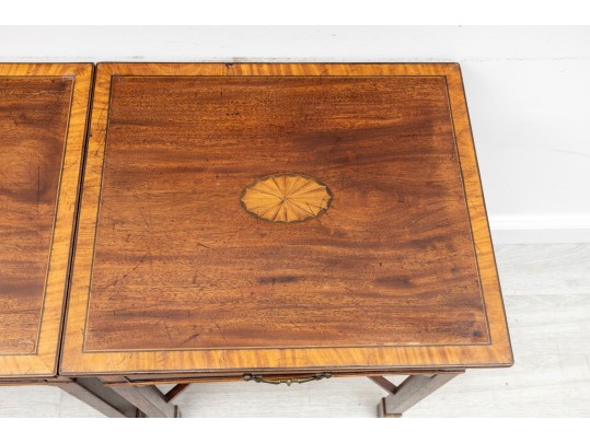 Pair Of Early 20th Century Regency Side Tables