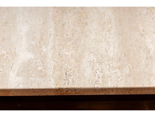 Heavy MCM Burnished Brass Coffee Table (Large)