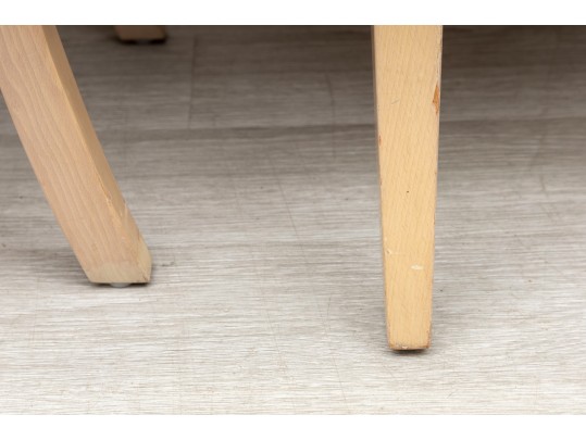 Pair Of Leatherette Accent Chairs By William Switzer