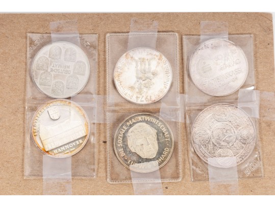 Assorted German Coin & Tokens (Mixed Material)
