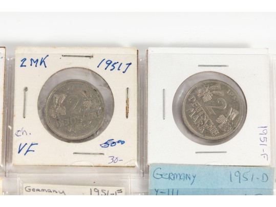 German 2 Mark Coins (12 Count)