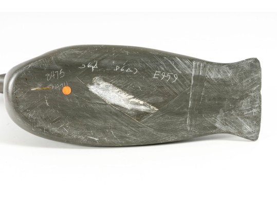 1974 Inuit Carved Soapstone Decoy