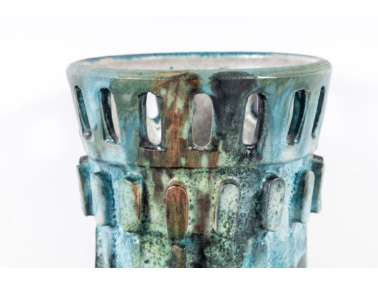 Vintage “Sea Garden” Vase By Alvino Bagni
