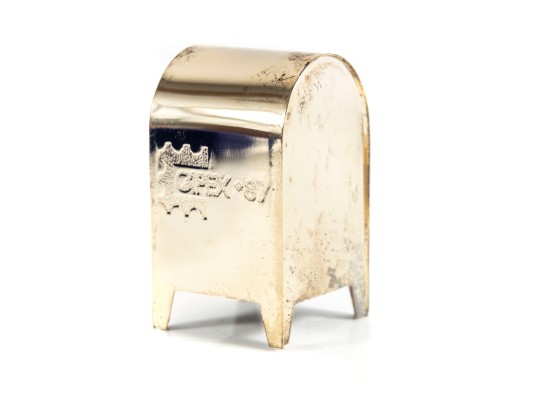 CAPEX 87 Canadian International Philatelic Exhibition Commemorative Silver Plated Mailbox Miniature