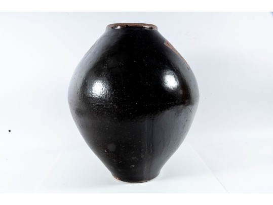 Early 1900's Steamed Chinese Wine Jar Planter