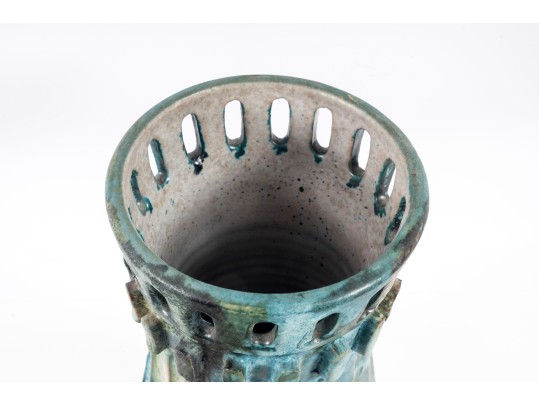 Vintage “Sea Garden” Vase By Alvino Bagni
