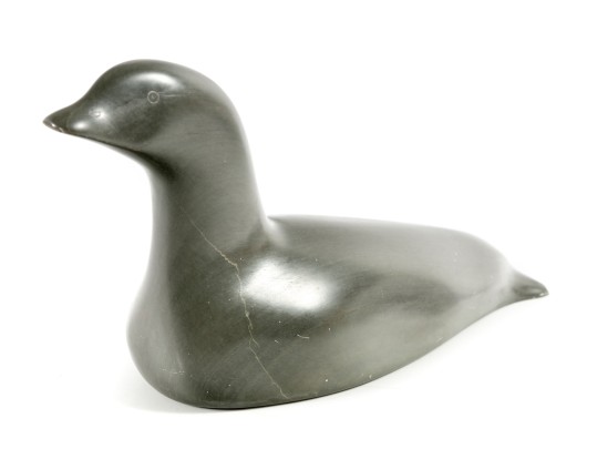 1974 Inuit Carved Soapstone Decoy