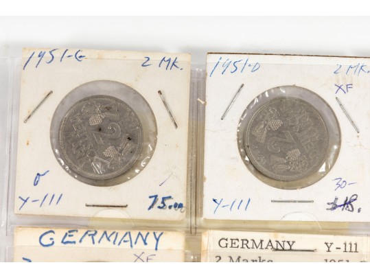 German 2 Mark Coins (12 Count)