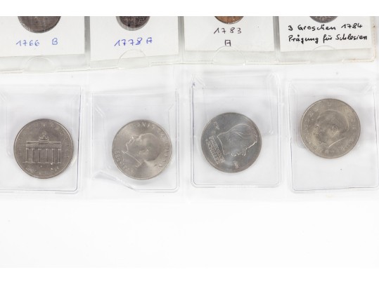Assorted German Coin & Tokens (Mixed Material)