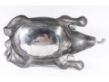 Arthur Court Designs Aluminum Elephant Serving Dish