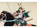 20th Century Kamakura Warrior SIlk Paintings