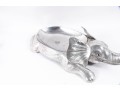 Arthur Court Designs Aluminum Elephant Serving Dish