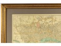 James Haworth Reproduction Map Of London & Westminister Framed Print
