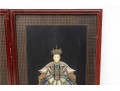 Pair Of Vintage Asian Quing Dynasty-Style Soapstone Royalty Wall Plaques