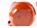 Trio Of Orange Glaze NC Pottery