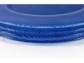 Four Stippled Blue Glass 13