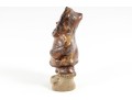 Inuit Carved Stoneware Pottery Sculpture